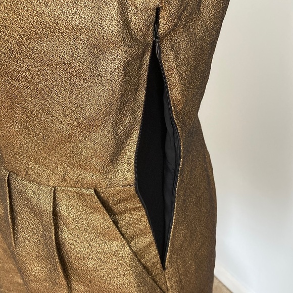 Cluny Gold Dress - Picture 9 of 16